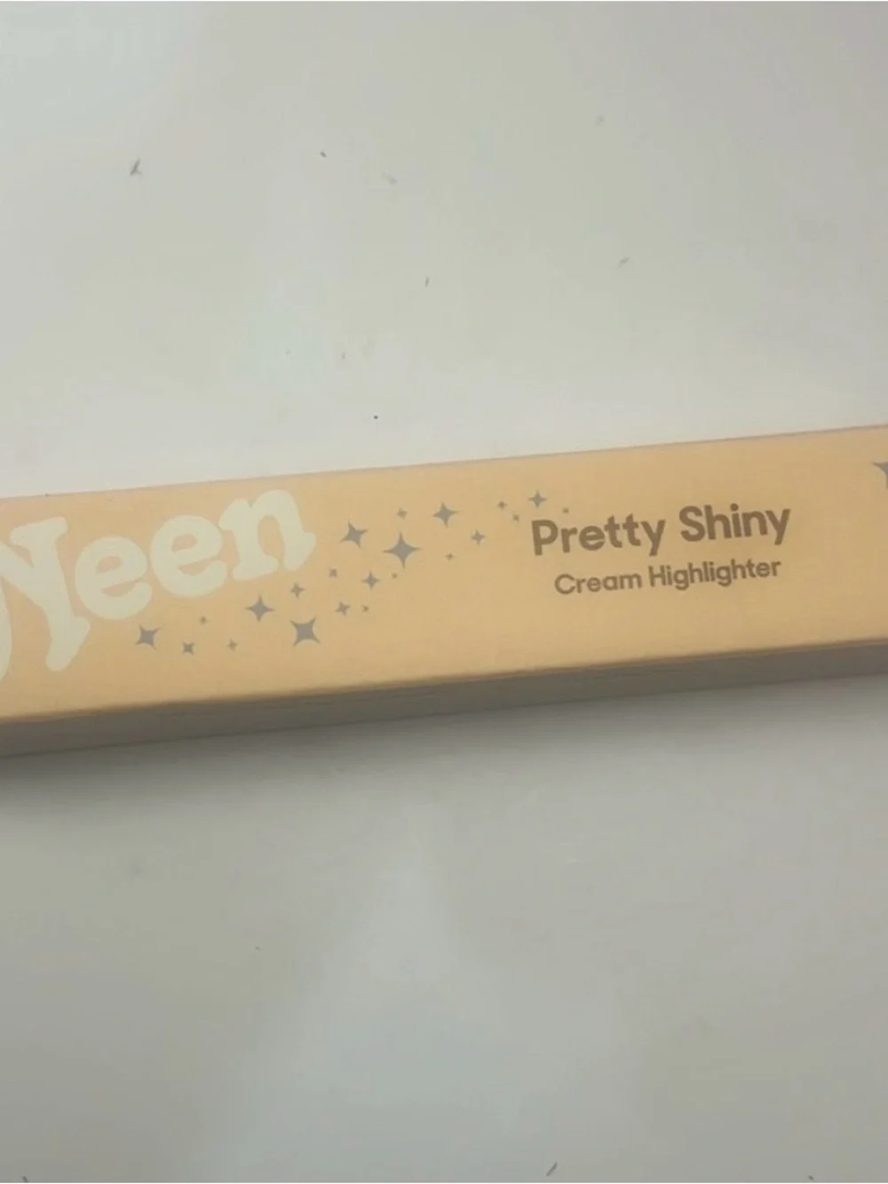 Neen Pretty Shiny Cream Highlighter Metta Gold Dewy High Shine Tube Brand New